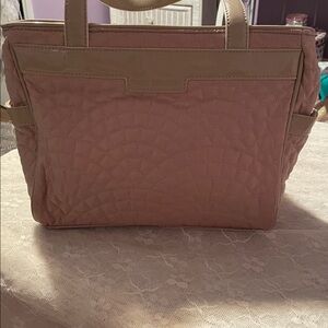 Vera Bradley Beige Quilted Women's Bag